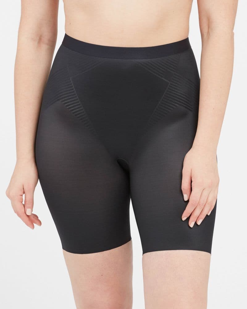 Spanxshape™ Unsichtbare Oberschenkel Korrigierende Shorts – Sehr Schwarz – Xl
