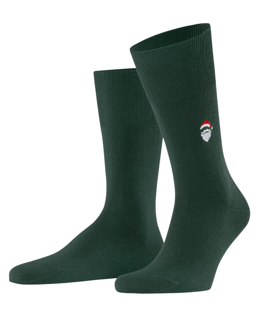 Flughafen Santa Claus Herren Socken – Jägergrün – 43-44