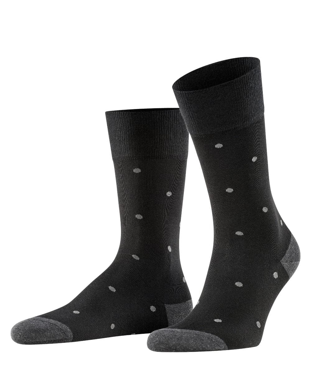 Herren Socken Mit Punkten – Anthrazit – 39-42