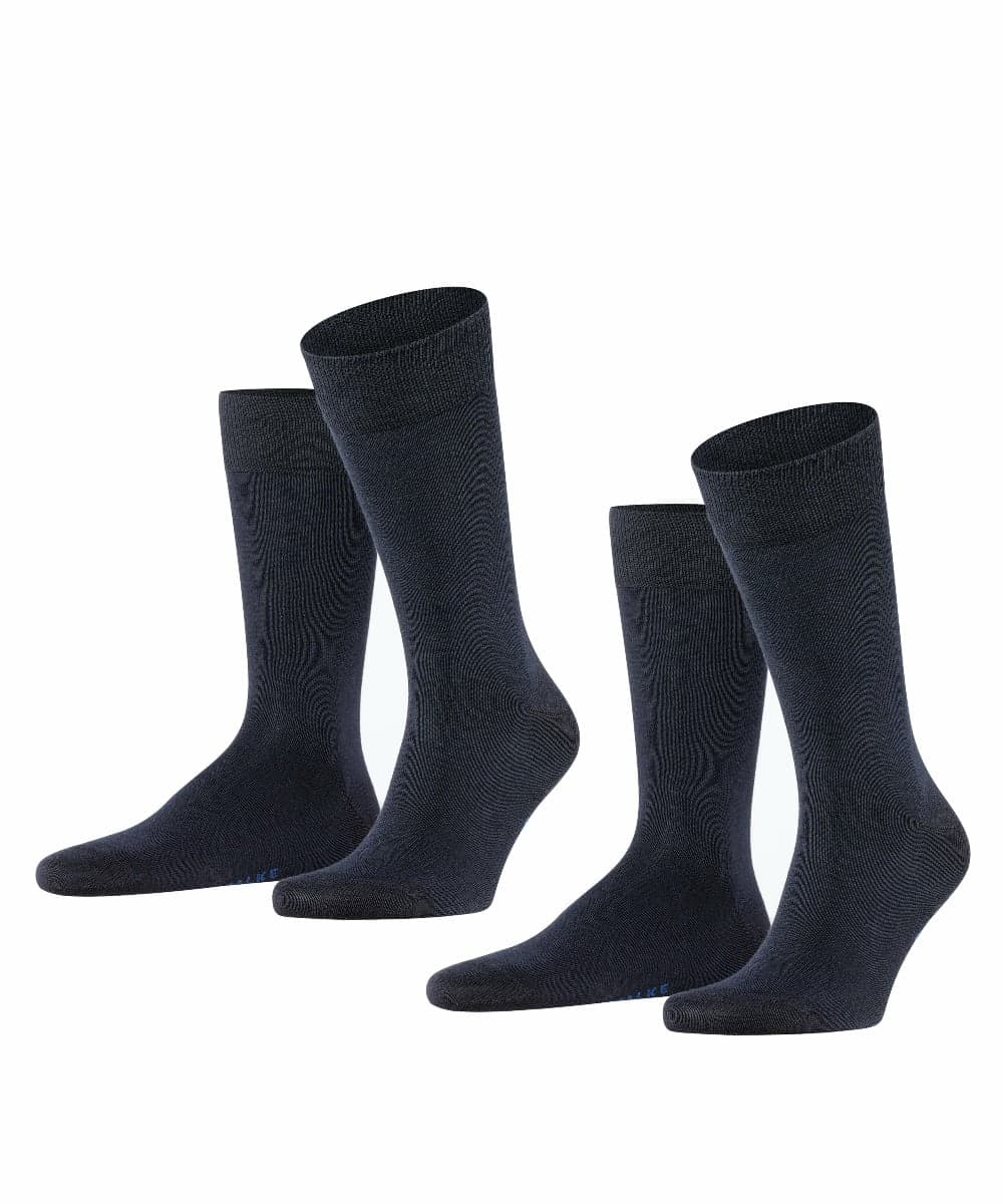 Happy Herren Socken 2er-Pack – Dunkelblau – 47-50