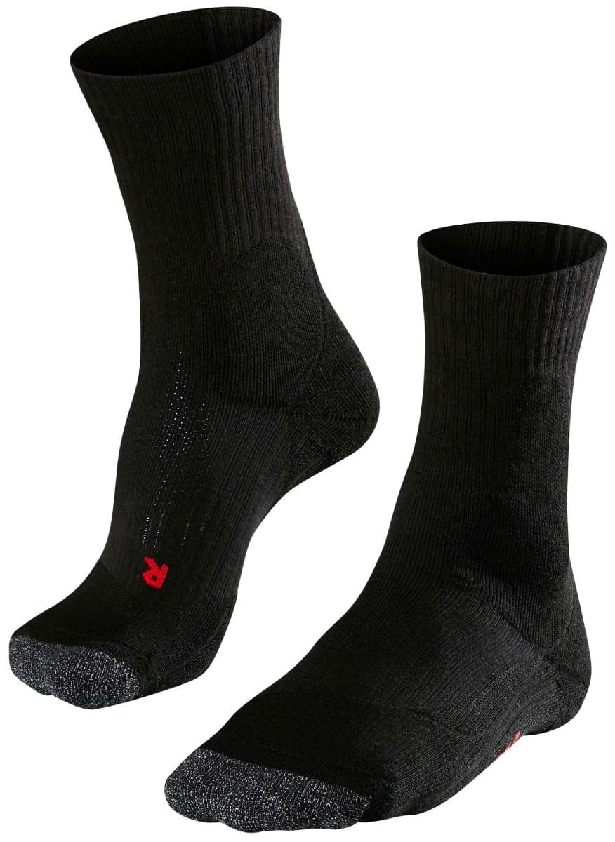 Te2 Herren Tennissocken – Schwarz – 44-45