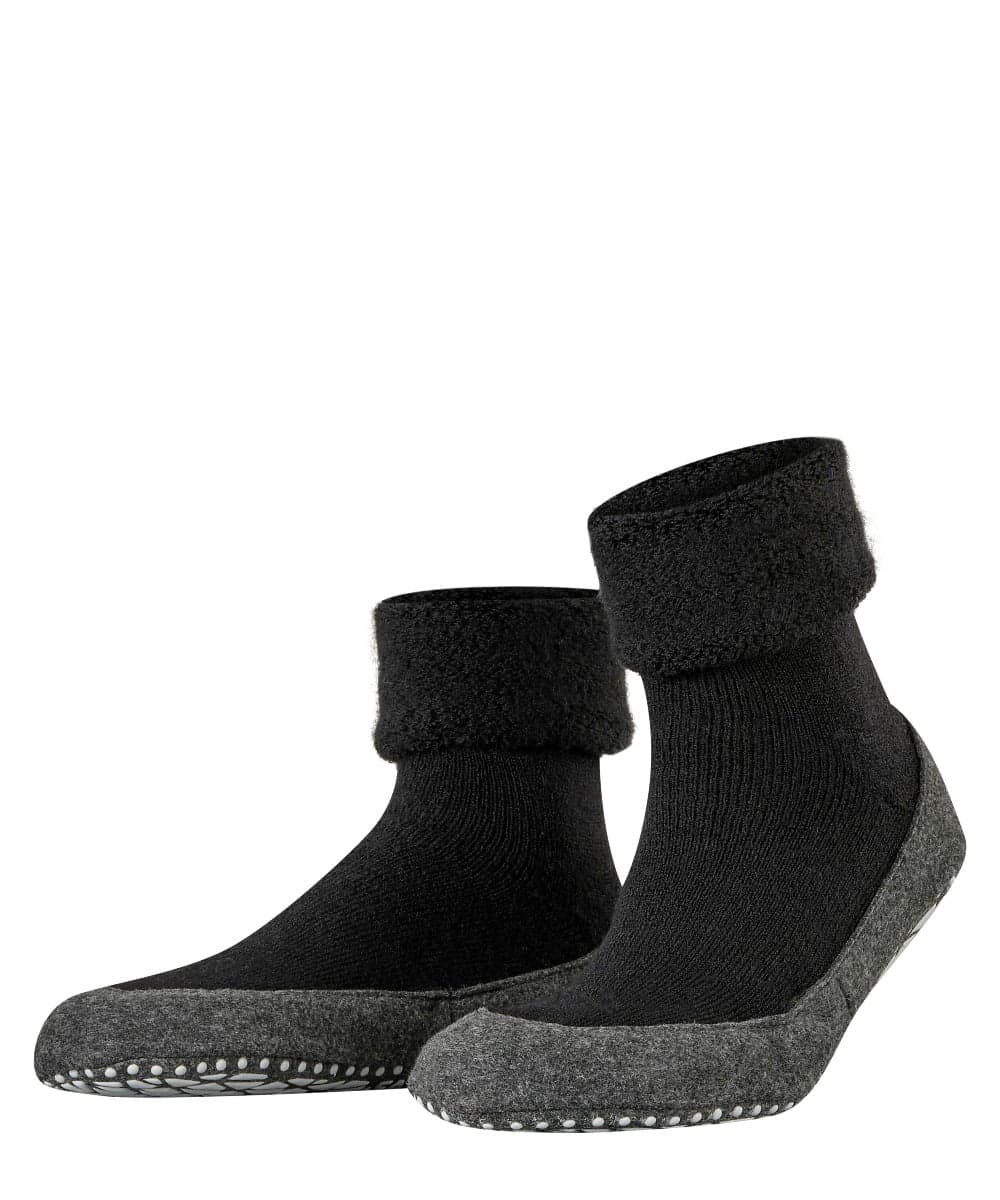 Cosyshoe Herren Hausschuhe – Schwarz – 45-46