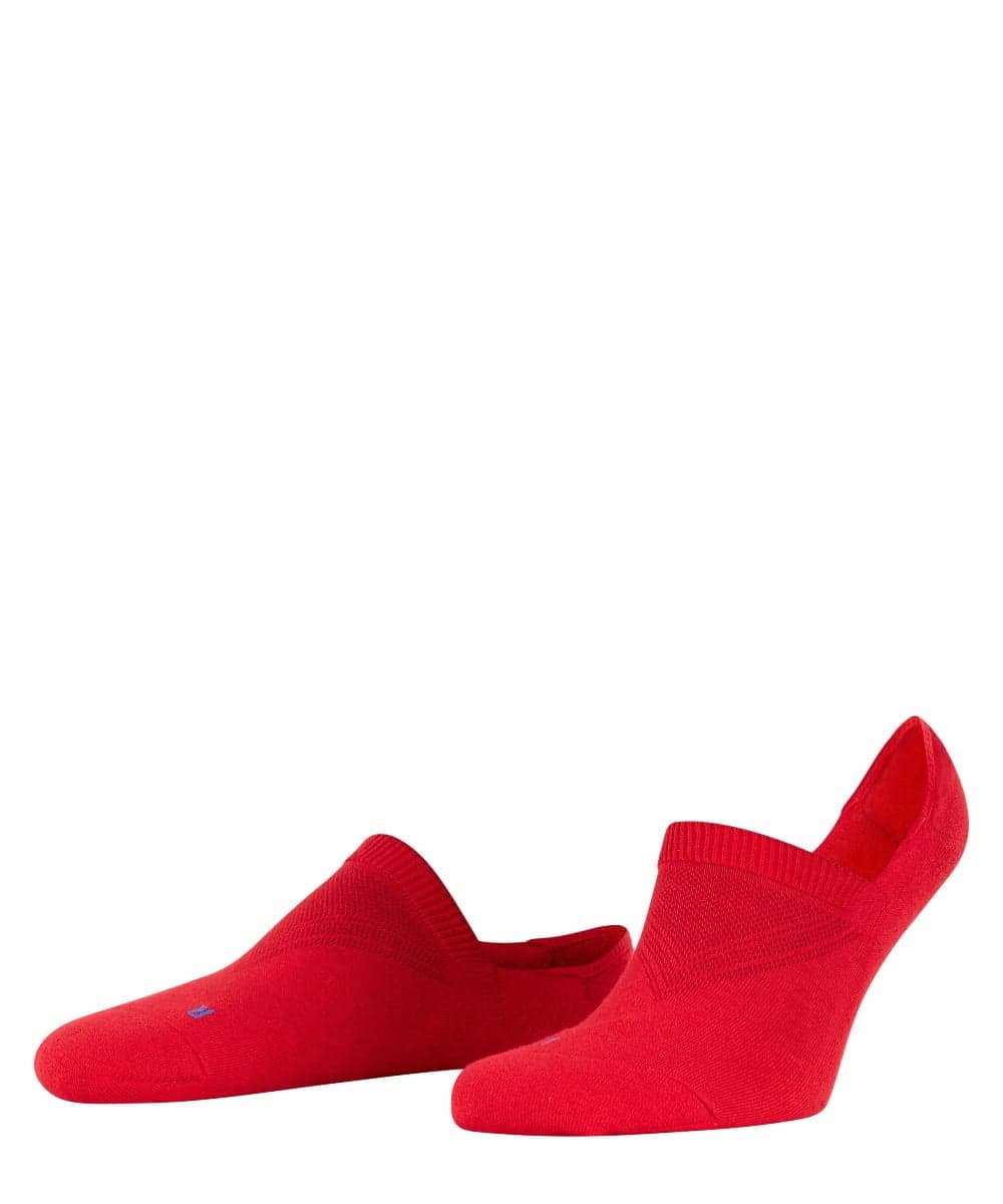Unsichtbare Coole Kick-Sneakersocken – Rot – 42-43
