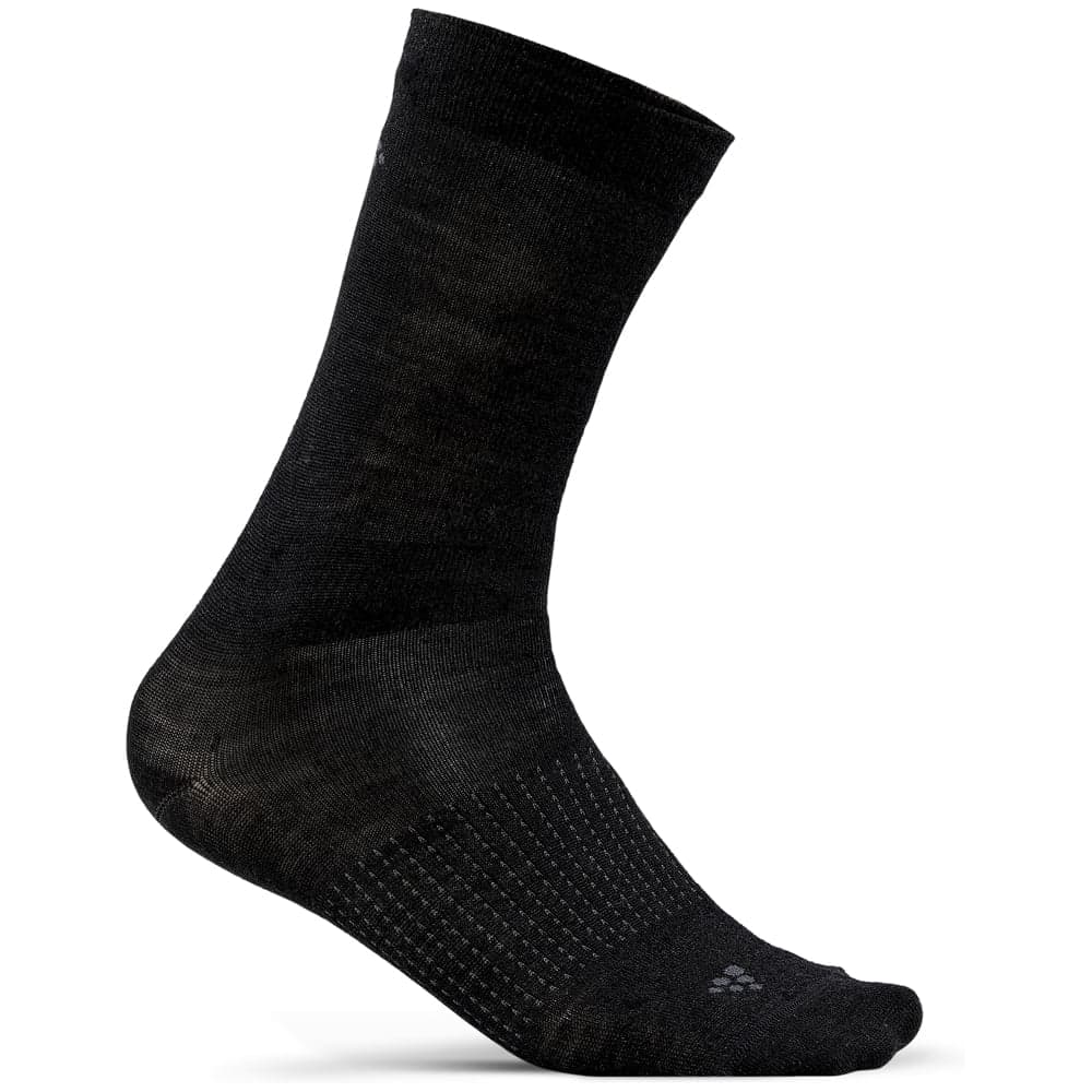 Wool Liner Sportsocken – Schwarz – 46-48