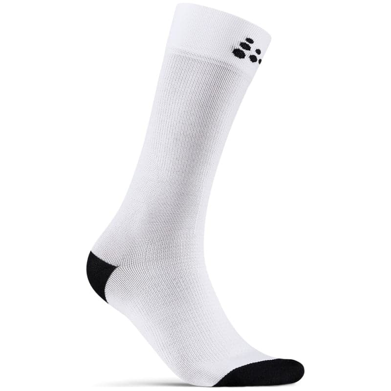 Fahrradsocken Core Endure – Weiß – 46-48