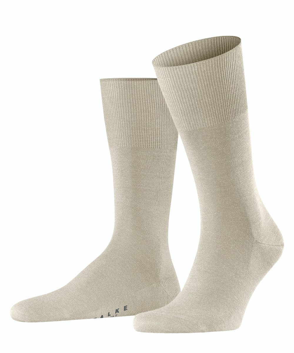 Airport Herrenstrümpfe – Beige Melange – 47-48