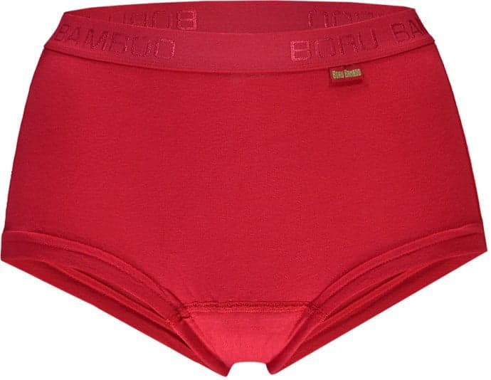 Bamboo Damen Boxershorts – Rot – S