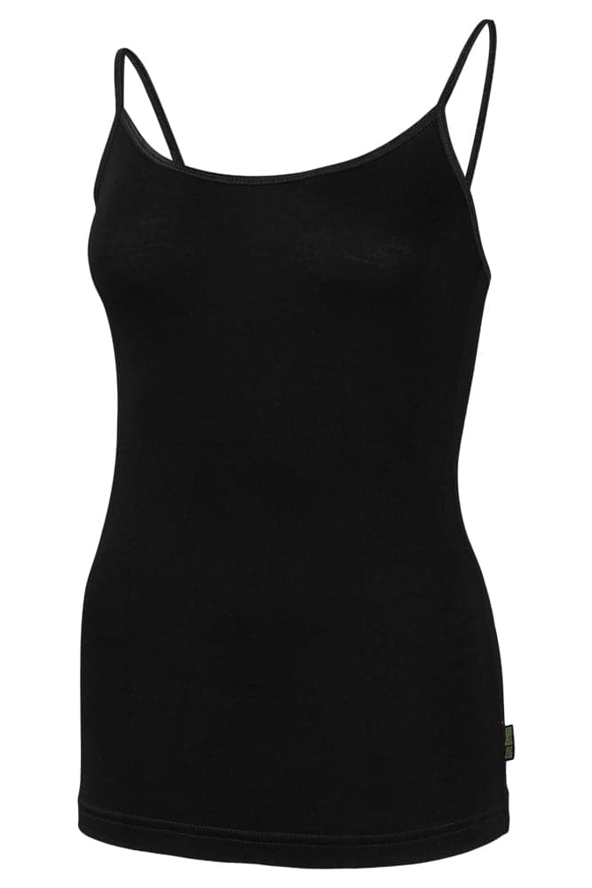 Bamboo Damen Tanktop – Schwarz – M