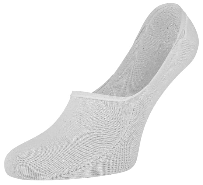 Bamboo Sneakersocken Von Steps – Weiß – 35-38
