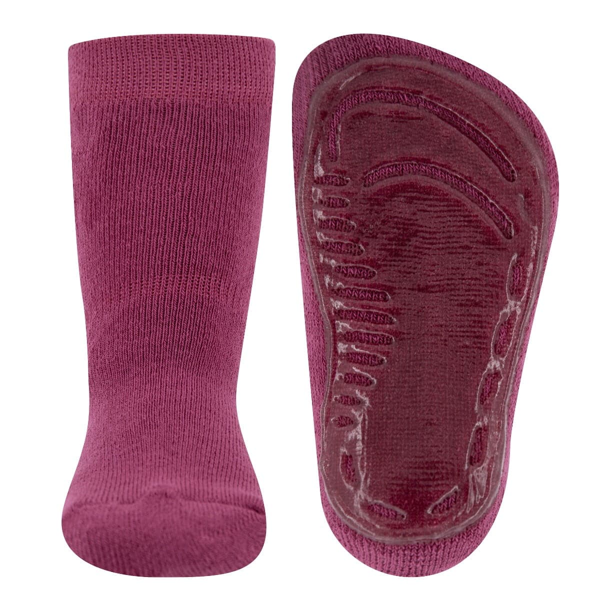 Antirutsch-Kindersocken – Marone – 17-18