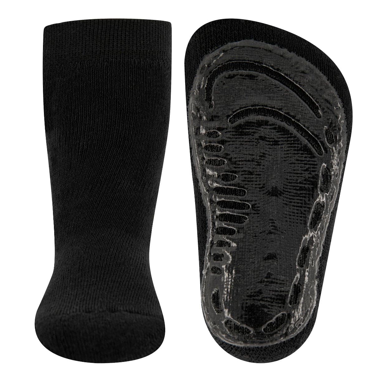 Antirutsch-Kindersocken – Schwarz – 23-24