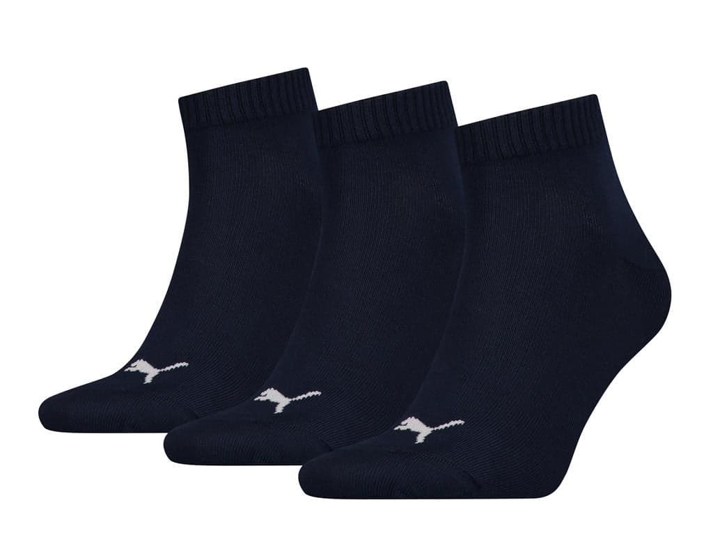 Halbhohe Socken Aus Weicher Baumwolle – Marineblau – 47-49