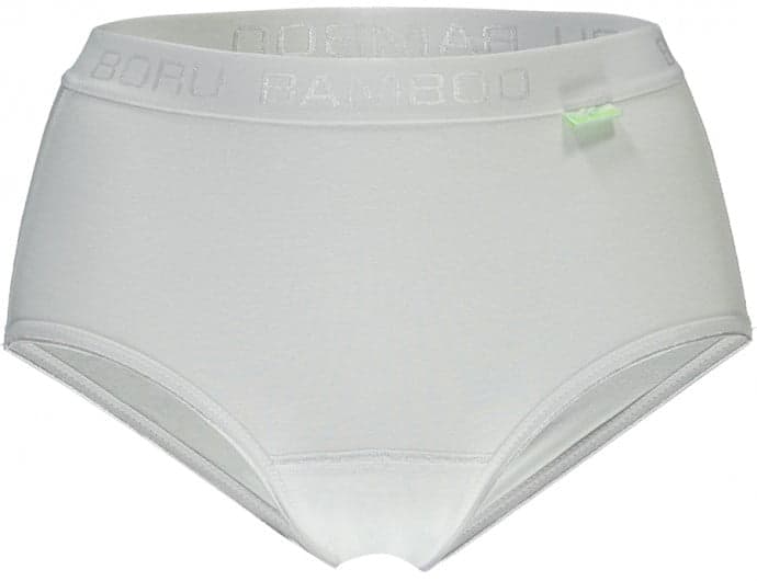 Bamboo Damen Hipster – Weiß – L
