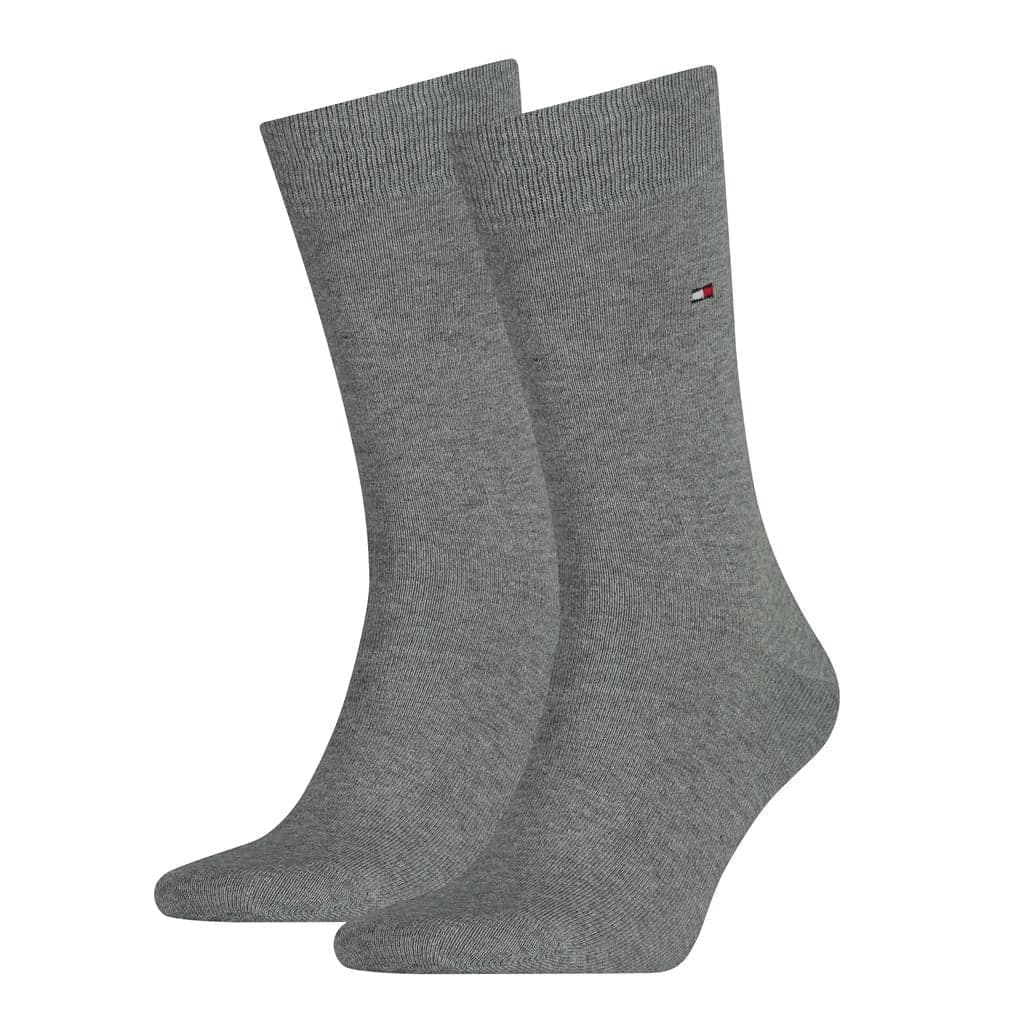 Klassische Herrensocken – Mittelgrau – 43-46