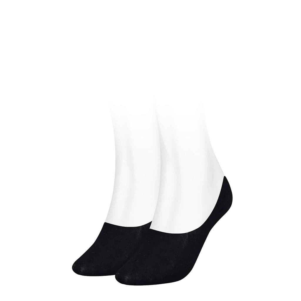 Damen-Fußies/Sneakersocken – Schwarz – 39-42