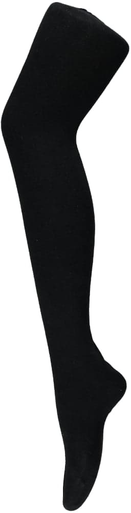 Damenstrumpfhose Aus Baumwolle – Schwarz – L-Xl