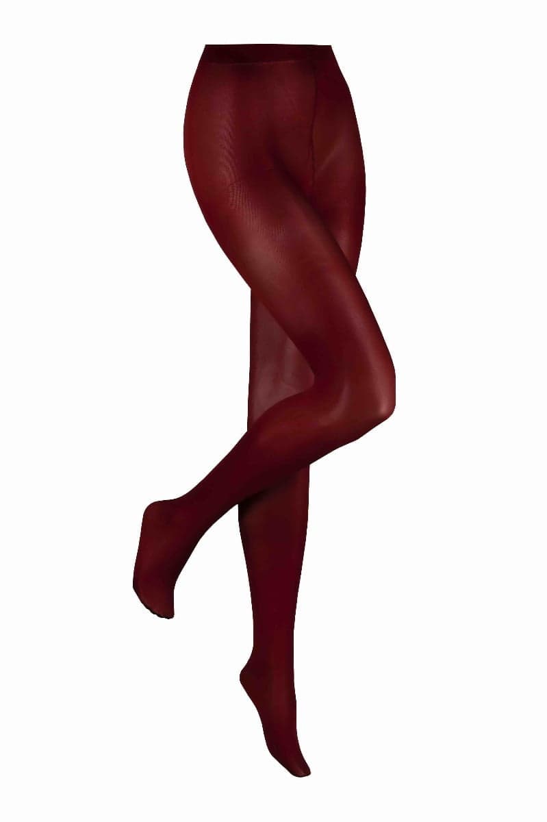 60 Denier Strumpfhose Aus Mikrofaser – Weinrot – S-M