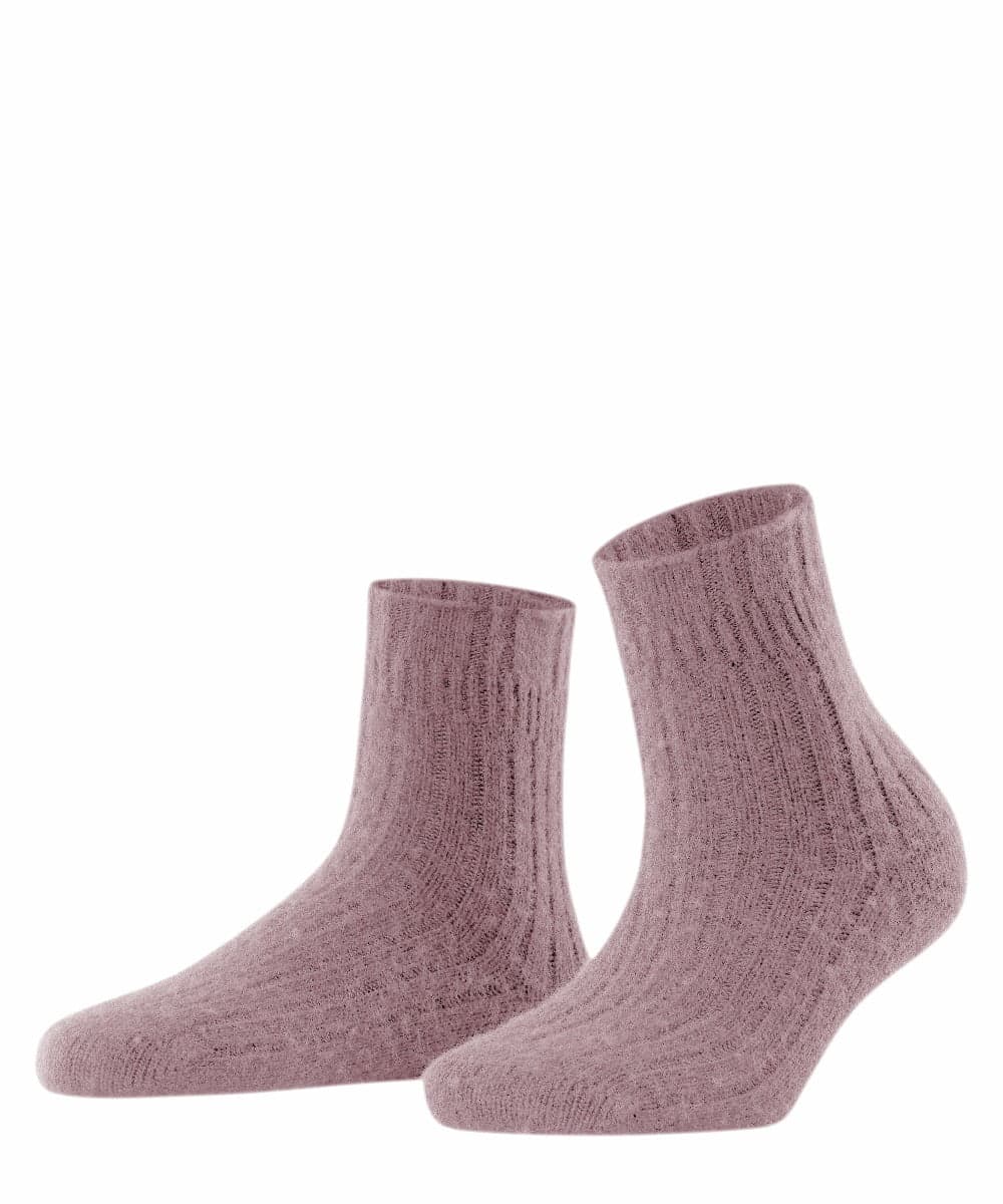 Bett-Socken Mit Rippe Damen Socken – Ziegel – 35-38