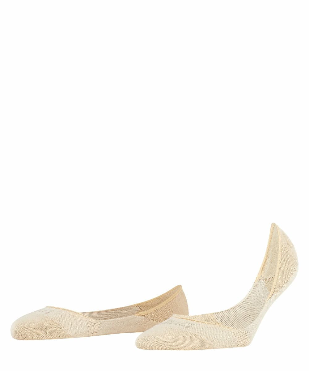 Step Medium Cut Damen Sockenfüßlinge – Creme – 39-40