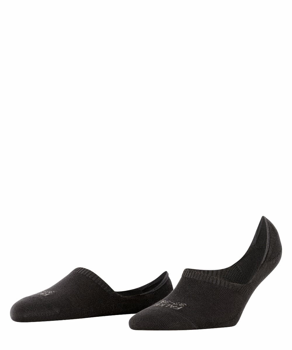 Step High Cut Damen Sockenfüße – Schwarz – 41-42