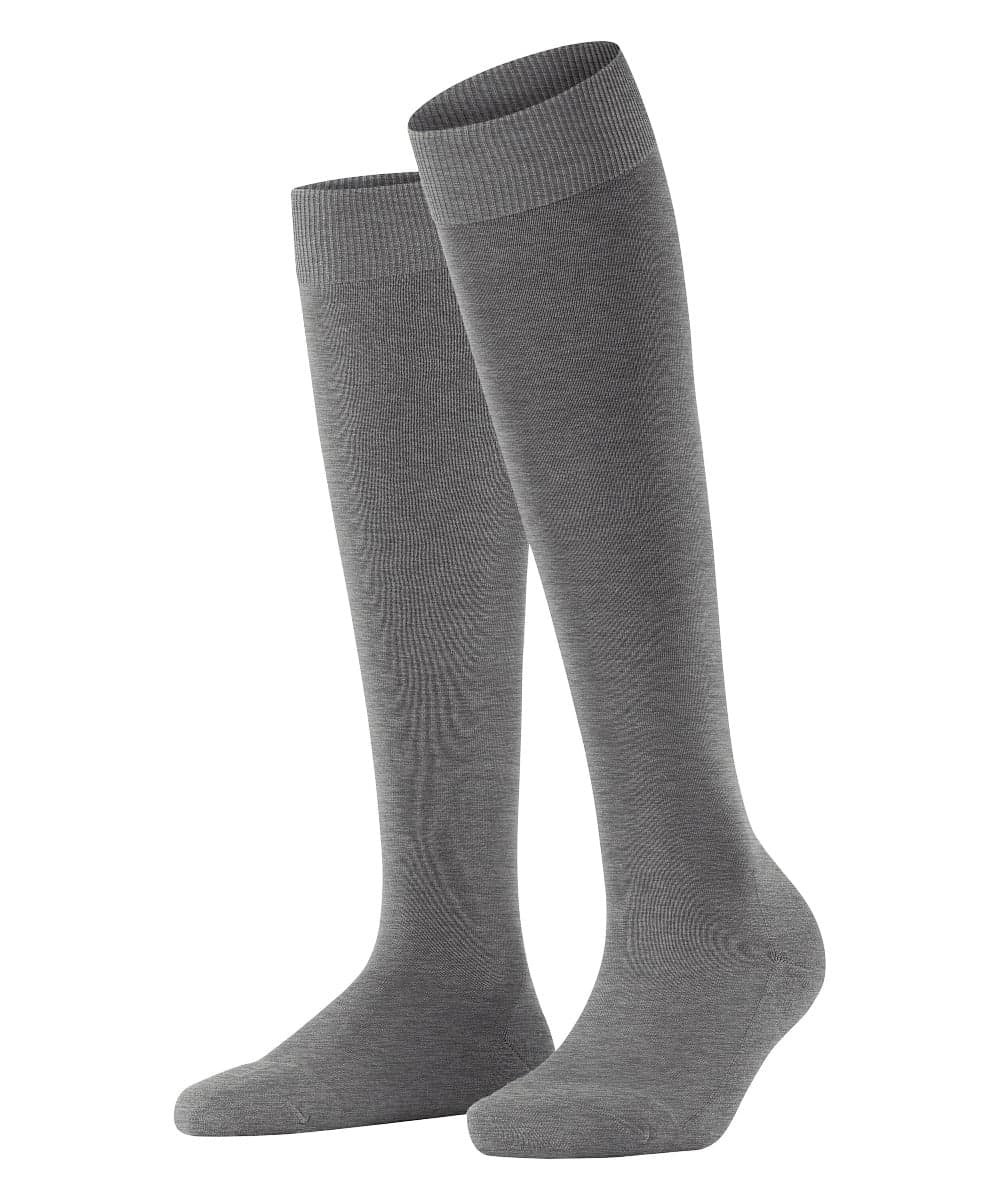 Climawool Herren Kniestrümpfe – Hellgrau Meliert – 47-48