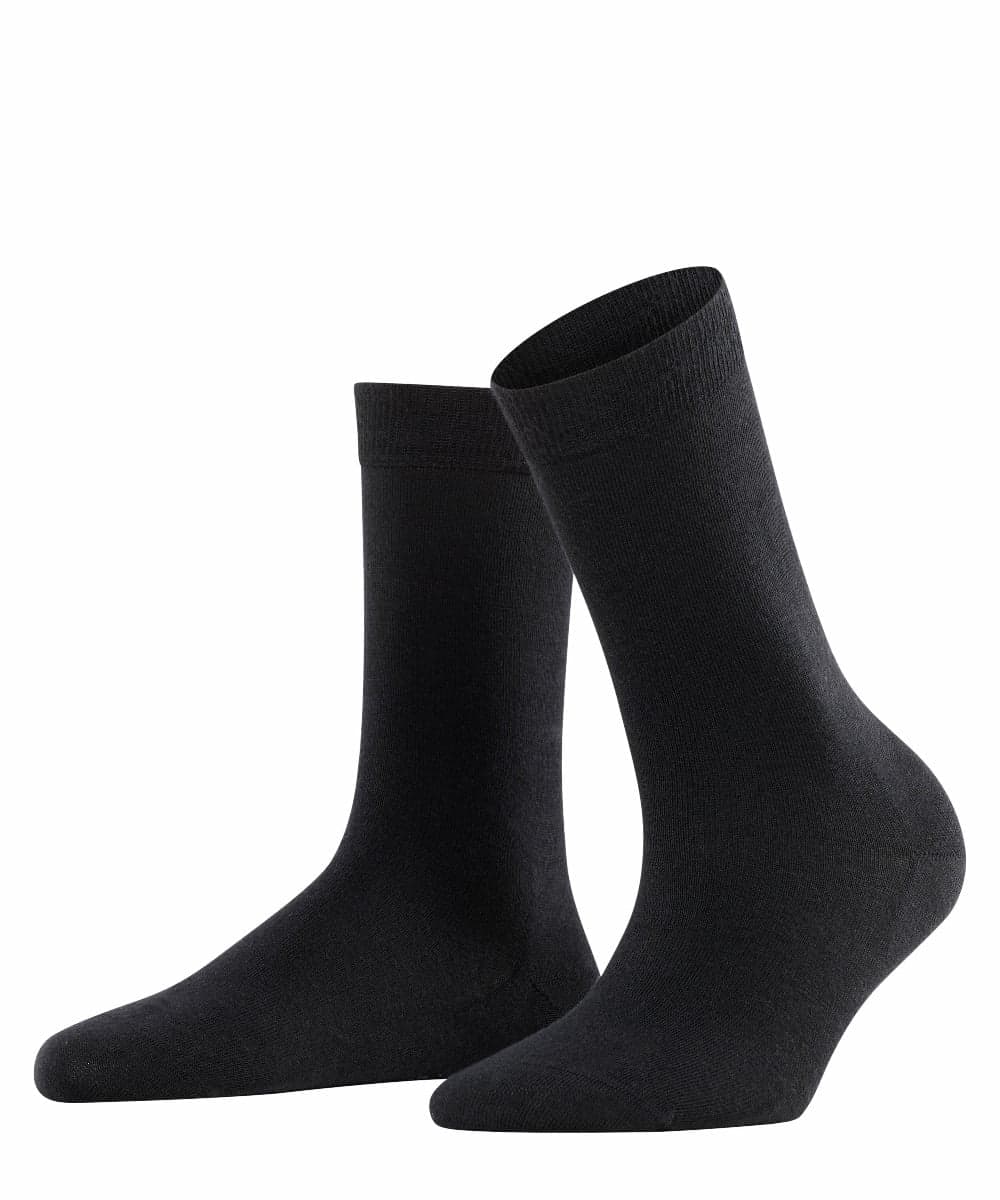 Softmerino Damensocken – Schwarz – 37-38