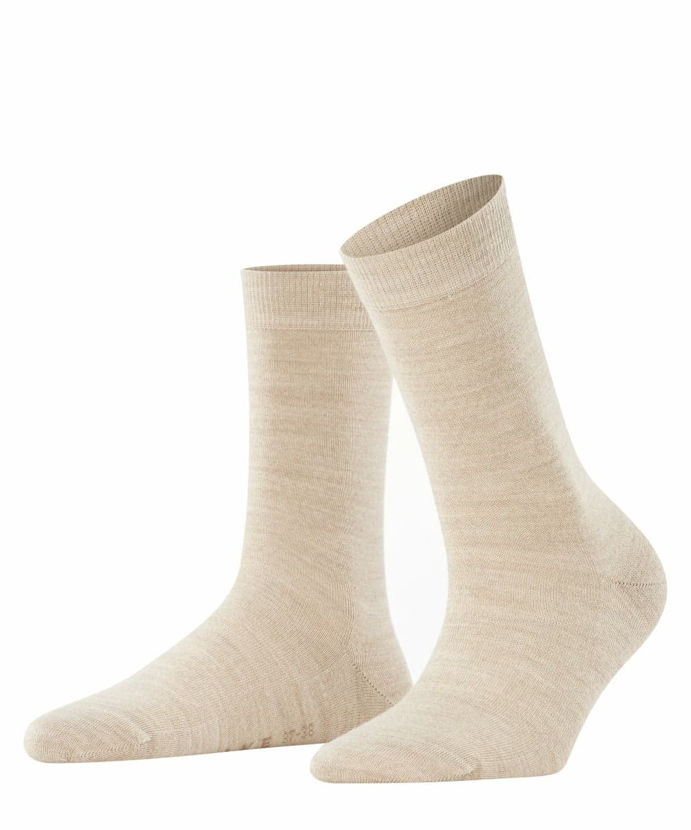 Softmerino Damensocken – Hellbeige – 41-42