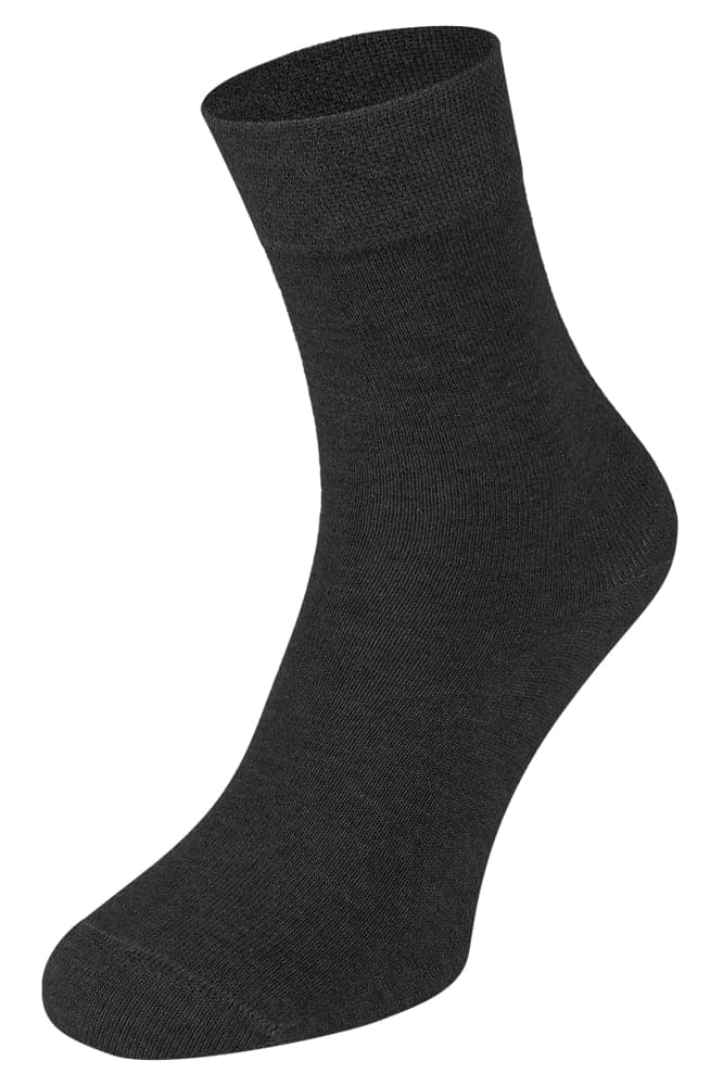 Socken Aus Baumwolle – Dunkelgrau Meliert – 39-42