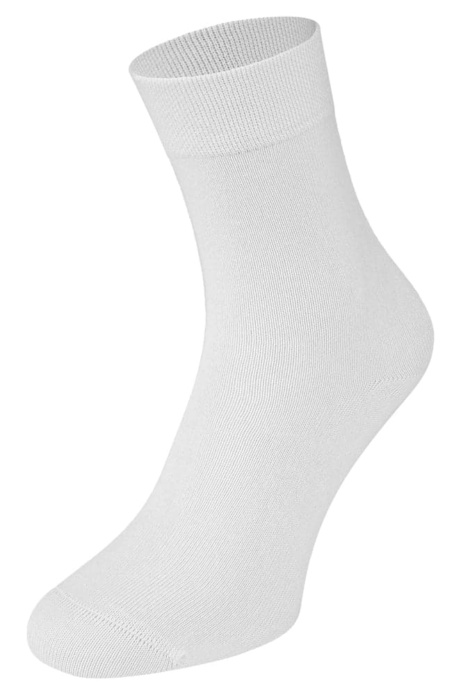 Baumwollsocken – Weiß – 39-42