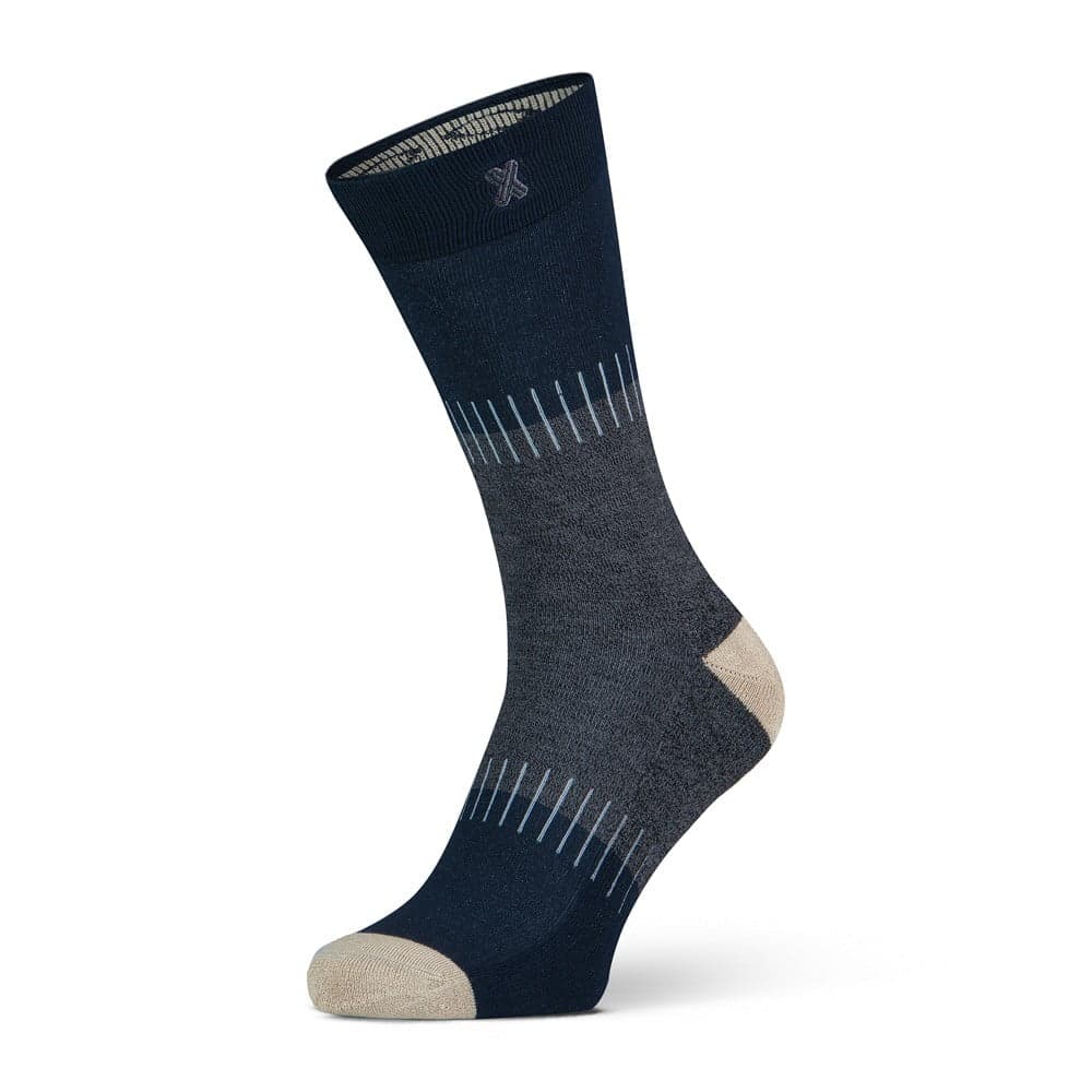 Herren Socken Essential Graphic – Anthrazit Marine – 39-42