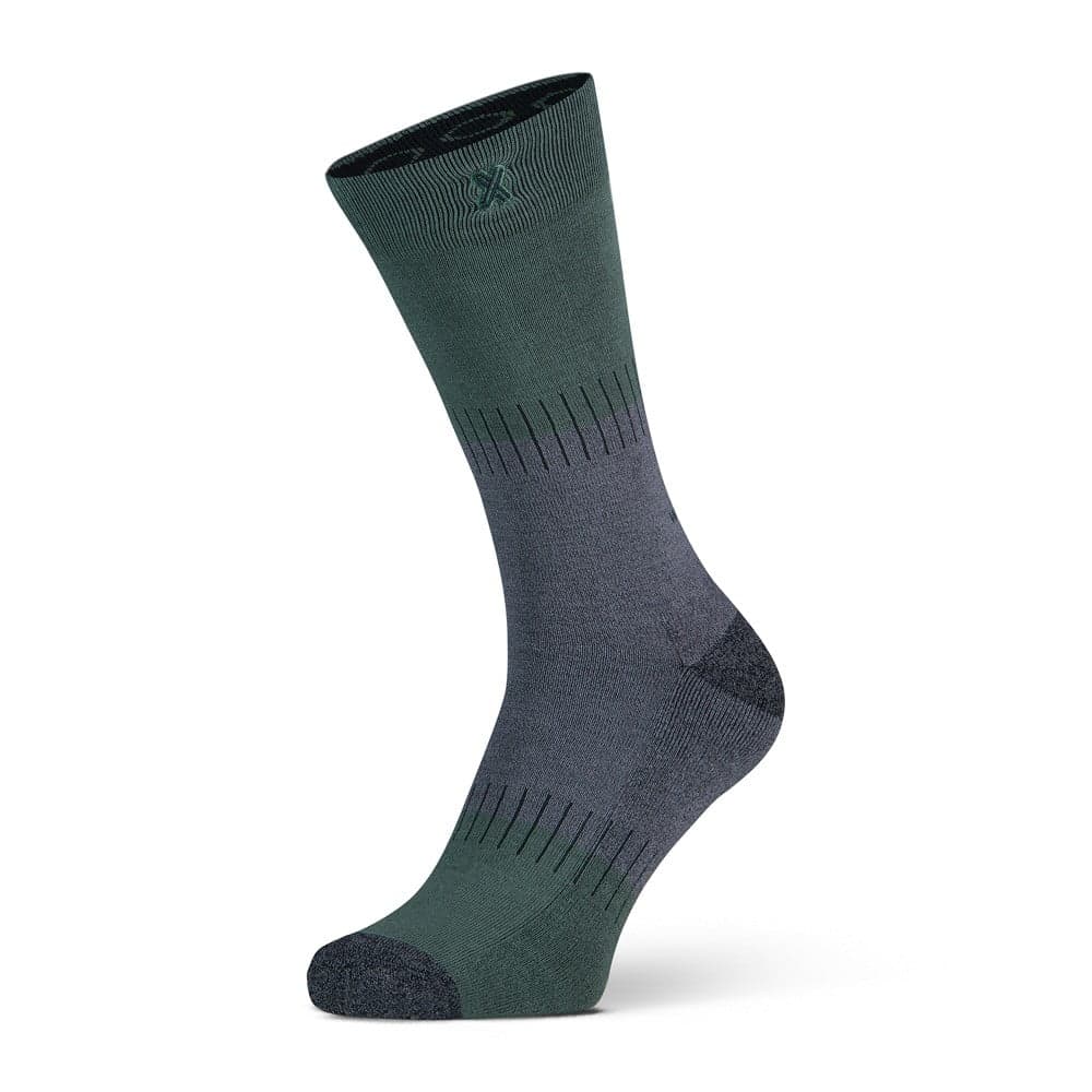 Herren Socken Essential Graphic – Grau Grün – 43-46