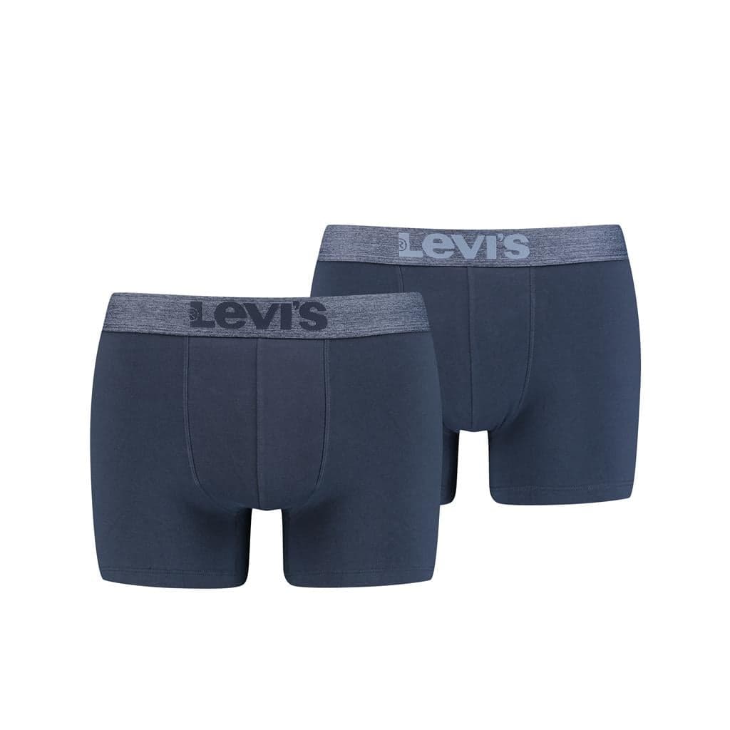 Levis Herren Boxer Brief 2er-Pack – Marine – M