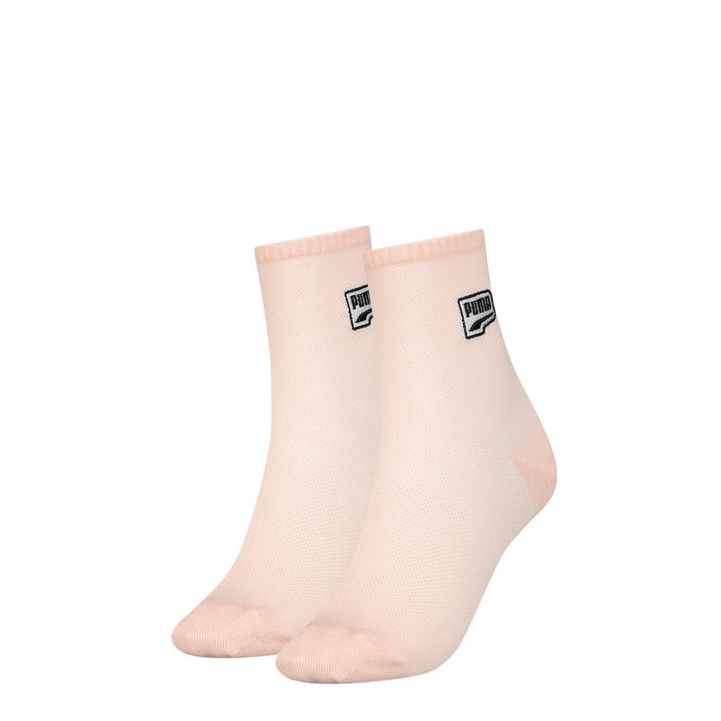 Halbhohe Damensocken Aus Baumwolle – Pfirsich – 35-38
