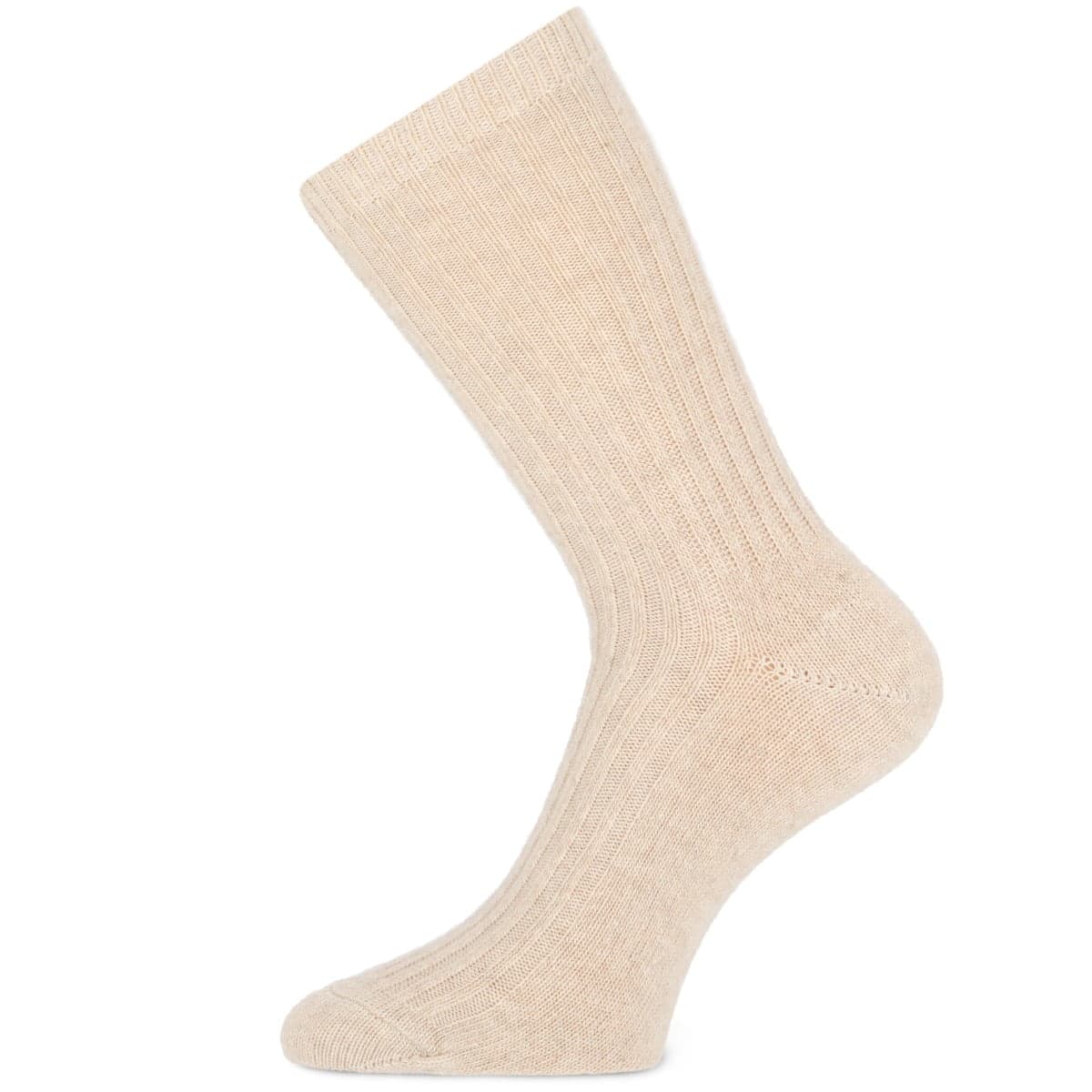 Damensocken Mit Kaschmir – Camel – 35-38