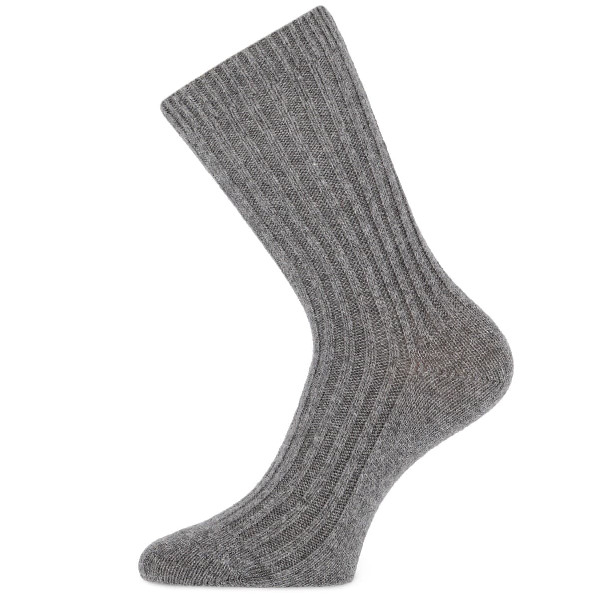 Damensocken Mit Kaschmir – Grau – 35-38