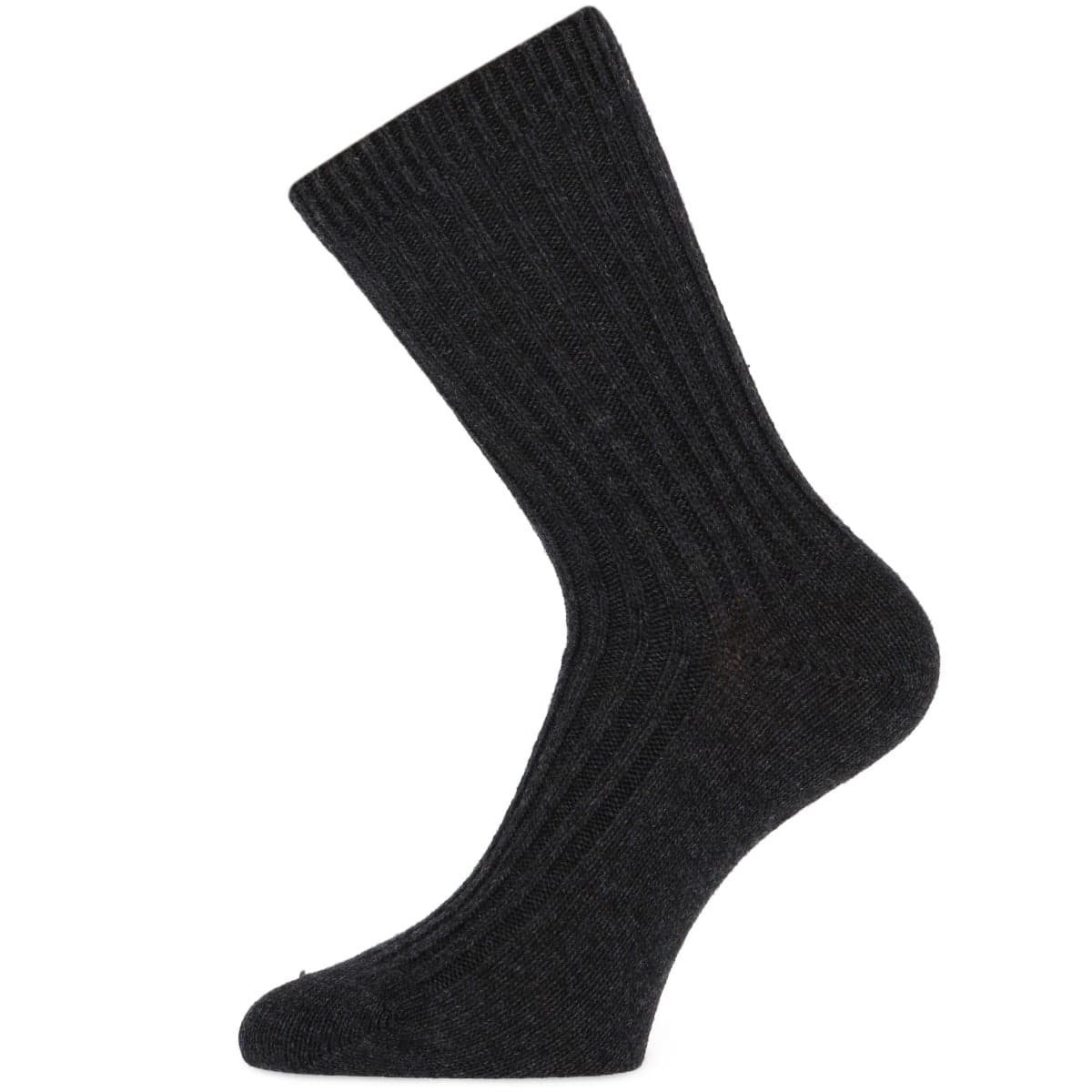 Damensocken Mit Kaschmir – Anthrazit – 35-38