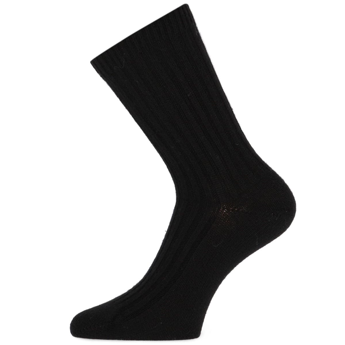Damensocken Mit Kaschmir – Schwarz – 39-42