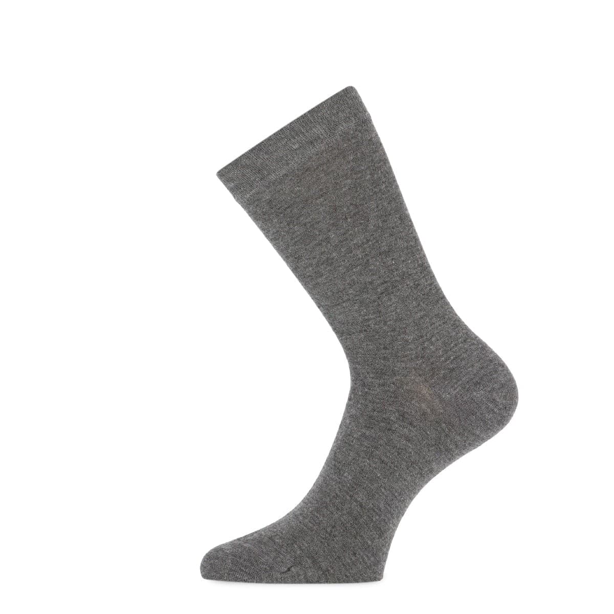 Feine Damensocken Mit Kaschmir – Dunkelgrau – 39-42