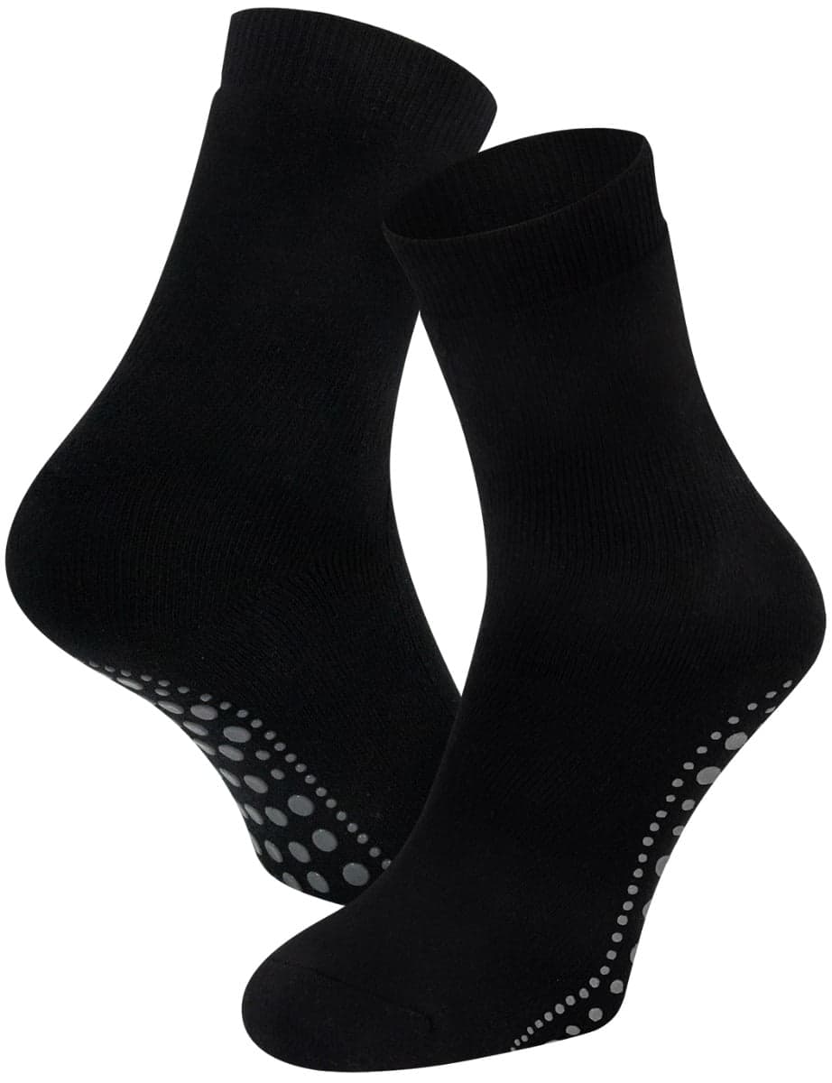 Antirutsch-Kindersocken Aus Baumwolle – Schwarz – 18-19