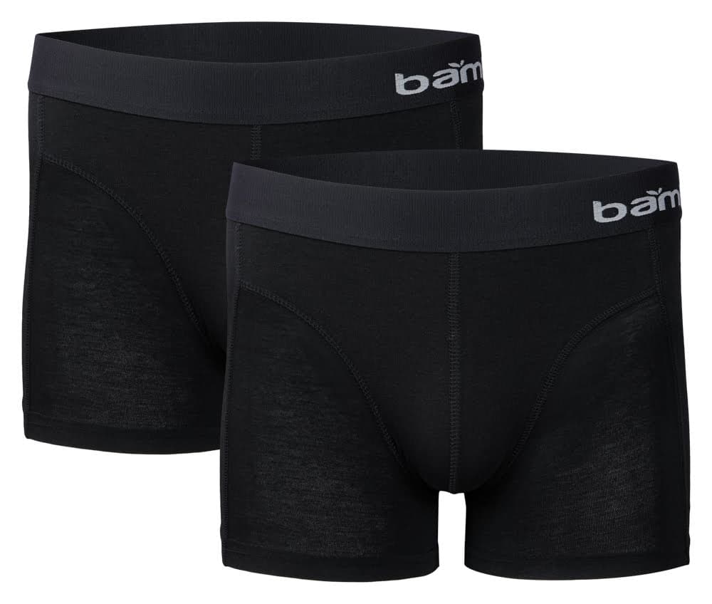 Bamboo Boxershorts – Schwarz – M