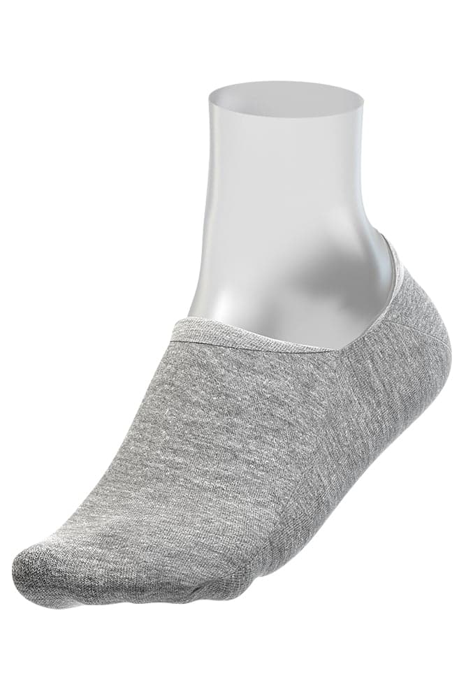 Sneakersocken – Hellgrau Meliert – 39-41