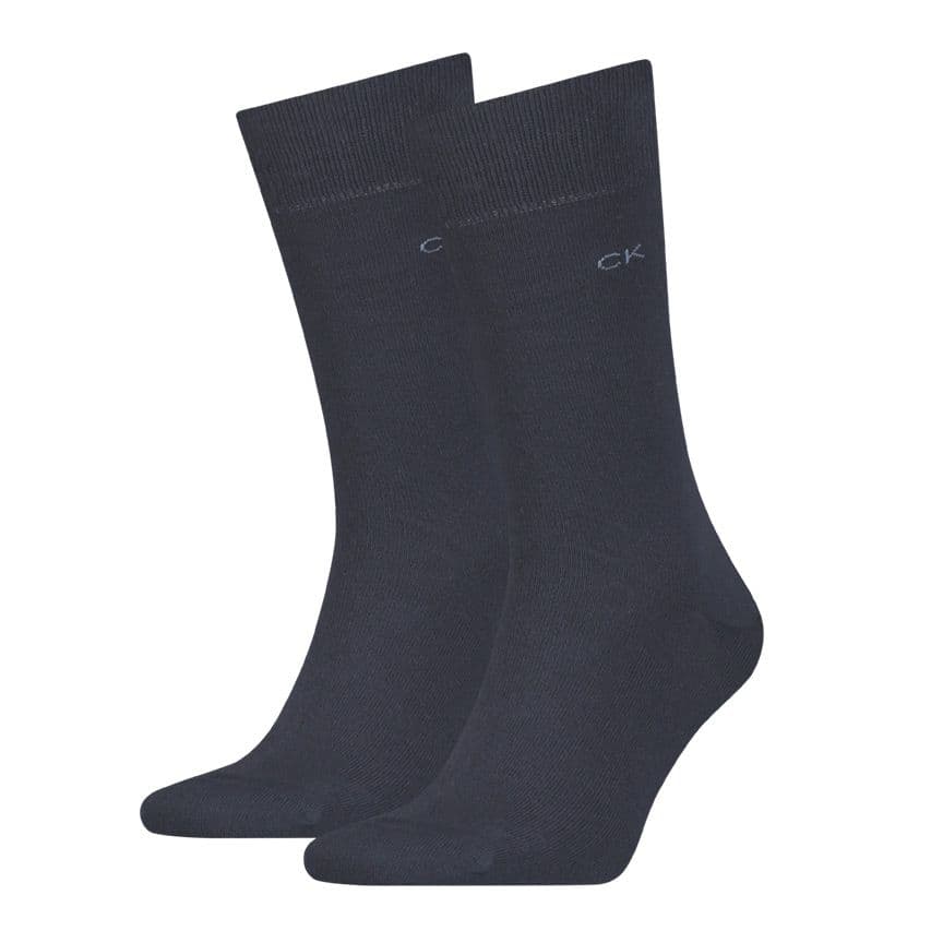 Klassische Baumwoll-Herrensocken – Navy – 39-42