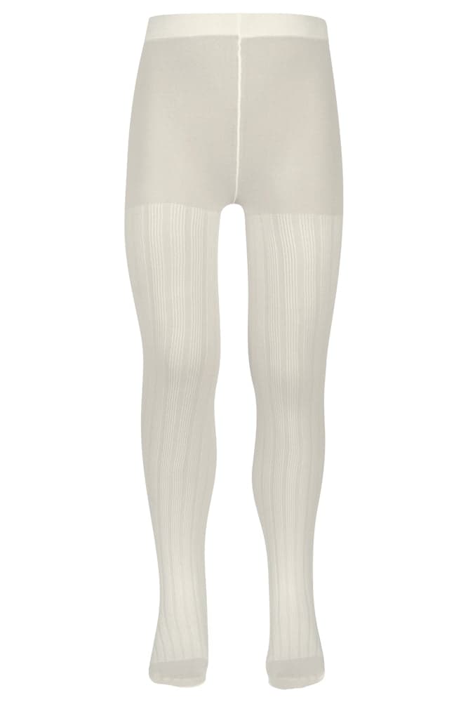 Kinderstrumpfhose 50 Denier Rib – Ecru – 86-92