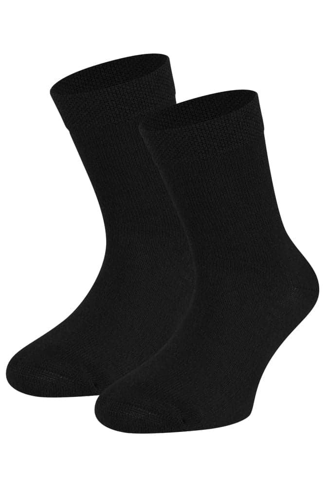 Baumwollkindersocken – Schwarz – 35-38