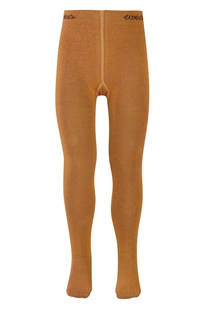 Kinderstrumpfhose Aus Baumwolle – Herbstgold – 134-146