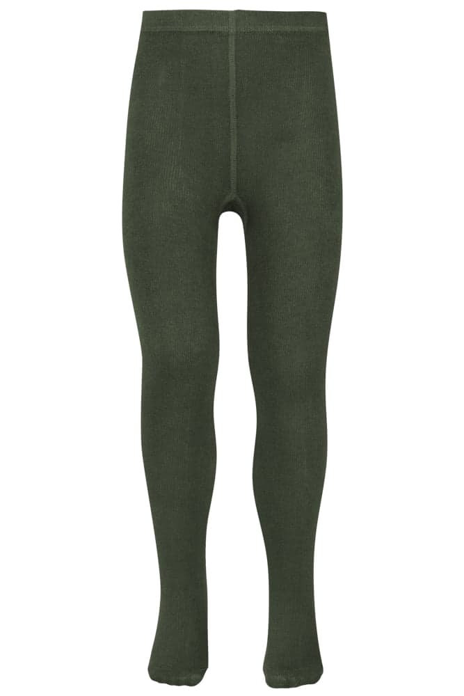 Kinderstrumpfhose Aus Baumwolle – Ivy Green – 152-164
