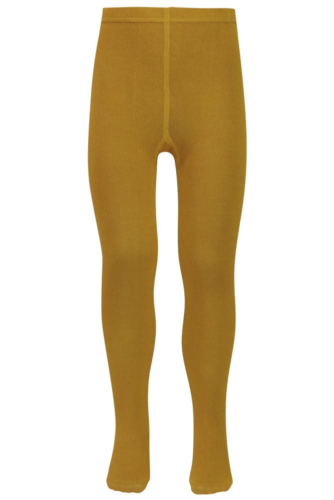 Kinderstrumpfhose Aus Baumwolle – Ocre – 92-98