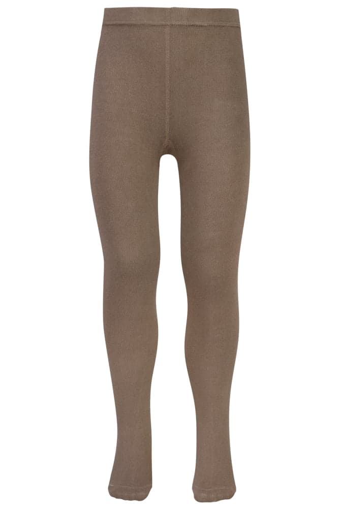 Kinderstrumpfhose Aus Baumwolle – Taupe – 140-146