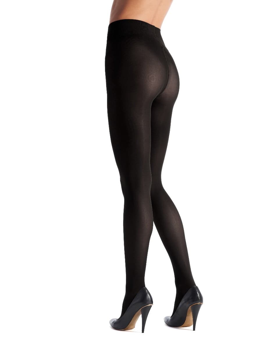 Verschiedene 80 Denier Strumpfhose – Schwarz – L