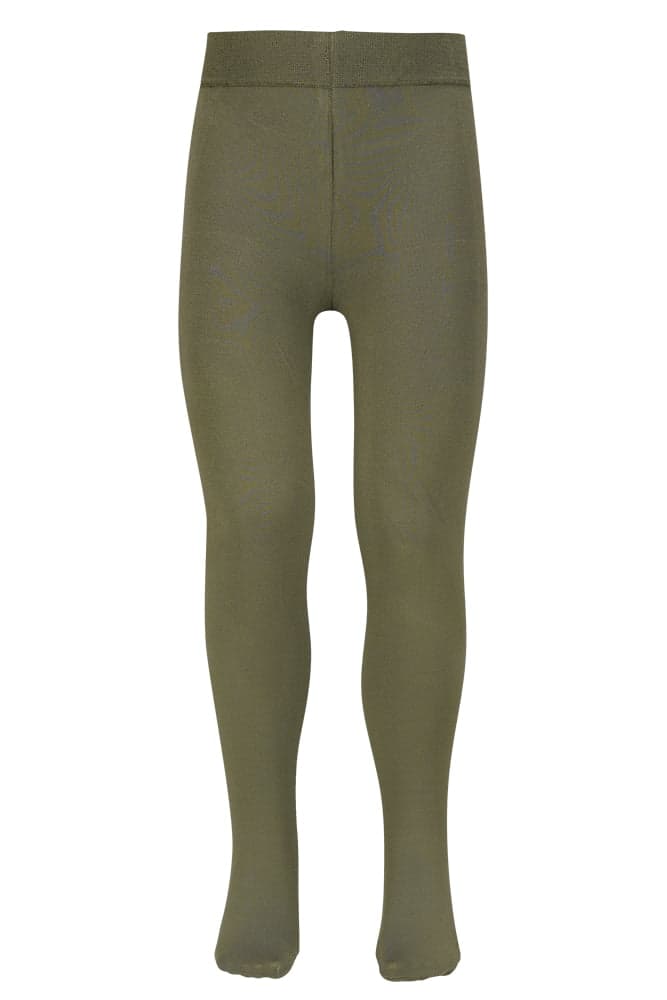 100 Denier Kinderstrumpfhose – Olive – 116-128